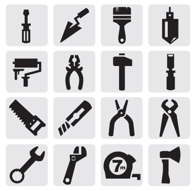 Construction tools clipart