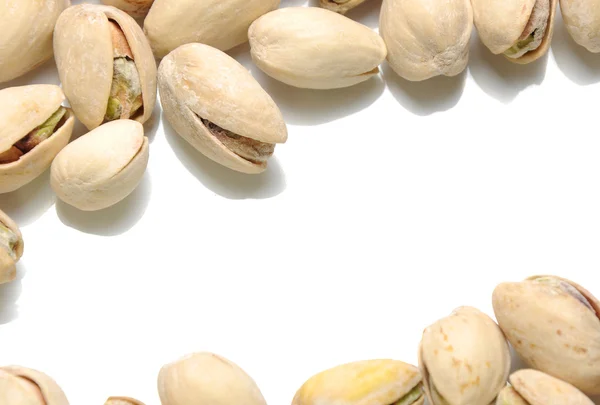 Salted pistachios pattern — Stock Photo, Image
