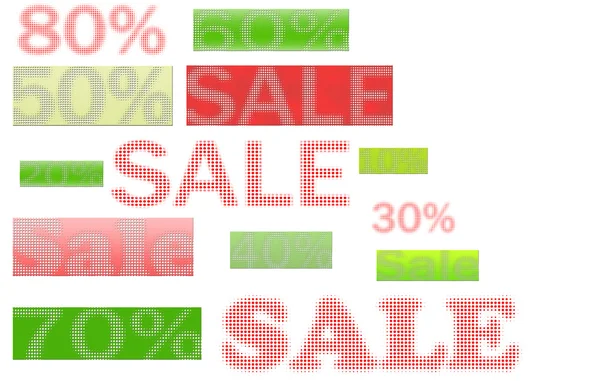 Sale poster — Stock Photo, Image
