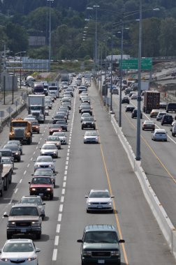 Coquitlam'da trafik sıkışıklığı