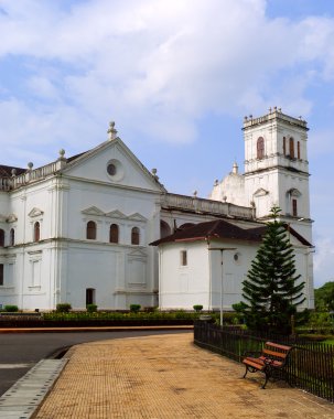 St.Catherine eski Goa'deki katedral Katolik Kilisesi.