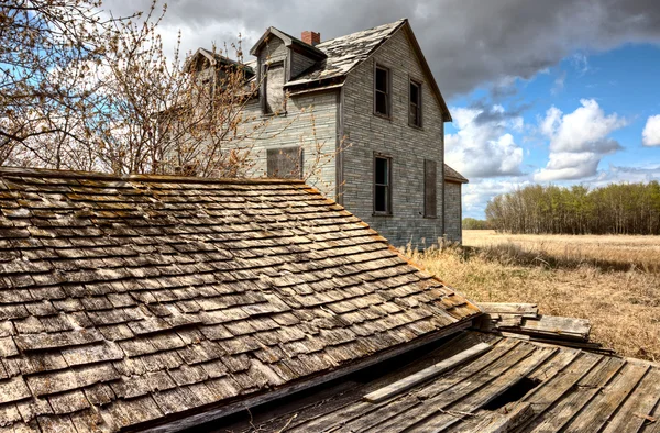 Esterno Casa abbandonata — Foto Stock