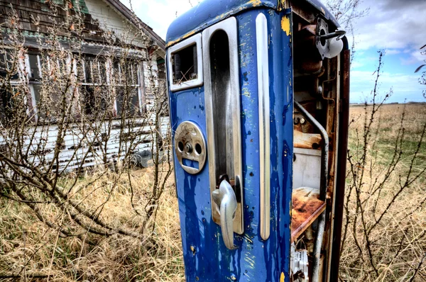 Vecchia pompa di gas Vintage — Foto Stock