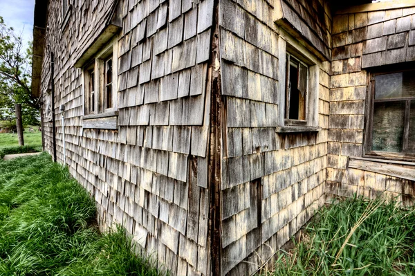 Külső elhagyott ház — Stock Fotó