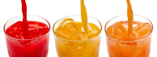 Fresh citrus juices — Stock fotografie