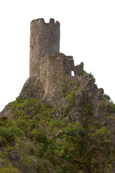 Fransa lastours Ortaçağ Kalesi — Stok fotoğraf