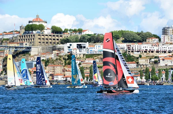 Extreme Sailing Series Porto July 2012 — Stock Photo, Image