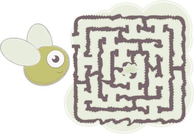 Maze's bee clipart