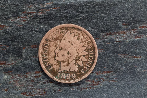 Old Penny — Stock Photo, Image