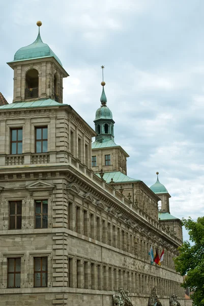 Gammalt stadshus i Nürnberg — Stockfoto