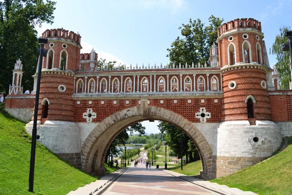 Stock image Bridge in the Tsaritsino, Moscow