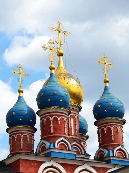 Russisk kirke, Moskva, Russland – stockfoto