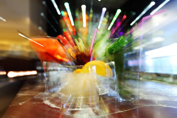 Cocktail colorati — Foto Stock