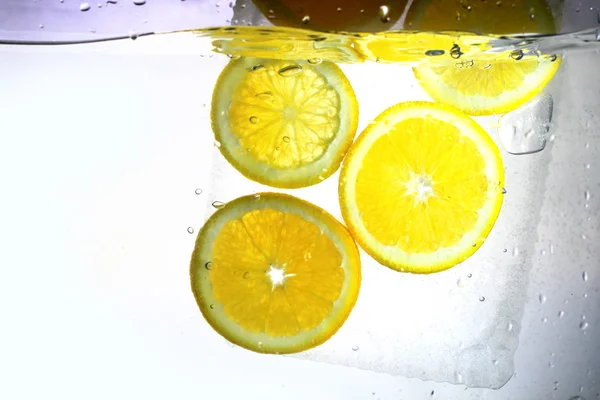 아이스 오렌지 — 스톡 사진