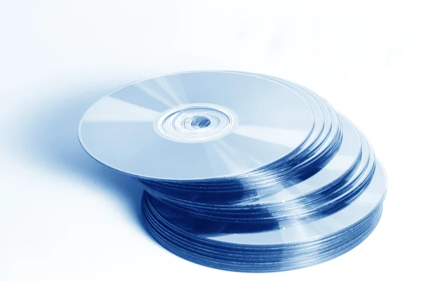 Isolated cd disk Stock Picture