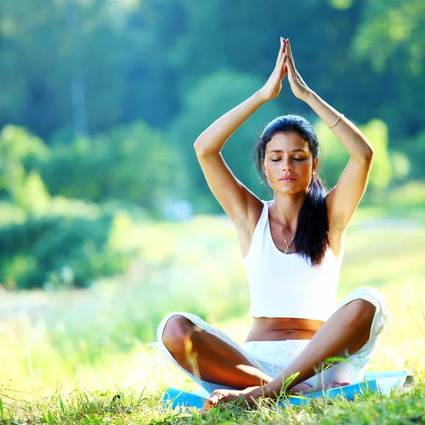 Yoga de loto — Foto de Stock