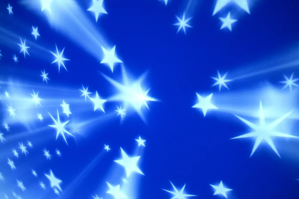 Technika niebieskie gwiazdy — Zdjęcie stockowe
