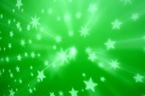 Zöld csillag háttér — Stock Fotó