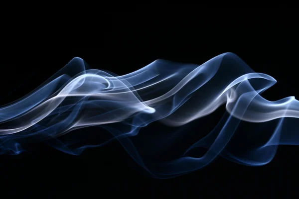 Niebieski dym — Zdjęcie stockowe
