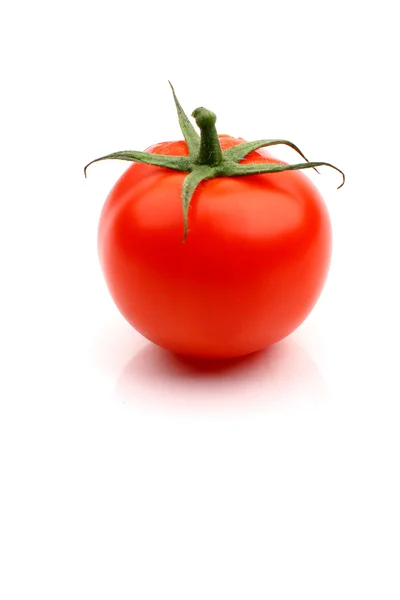 Bir domates — Stok fotoğraf