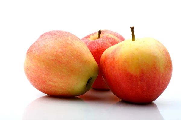 Üç elma — Stok fotoğraf