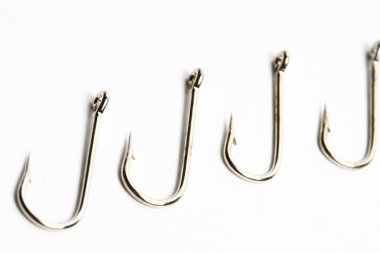 Fishing hooks clipart