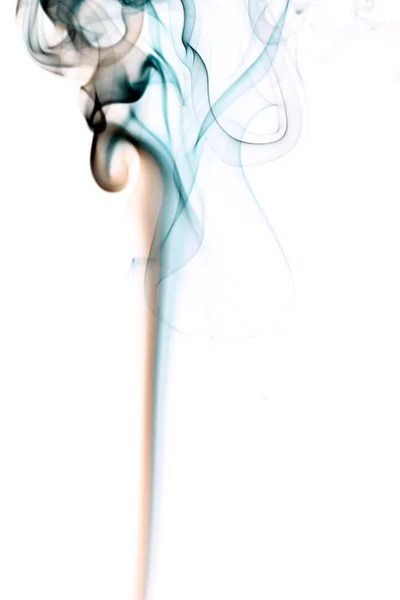 Blauer Rauch — Stockfoto