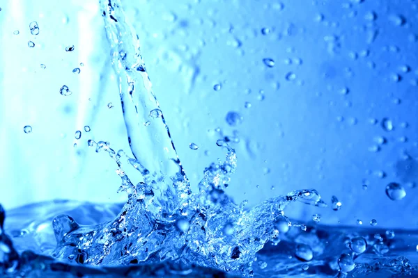 Water nat splash — Stockfoto