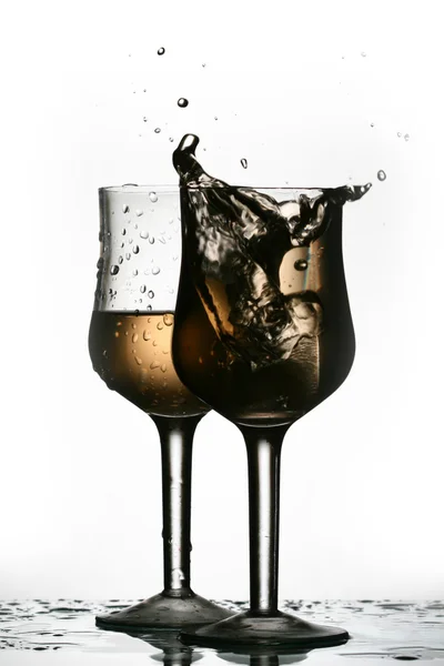 Salpicadura de vino —  Fotos de Stock