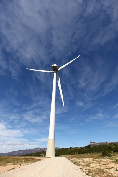 Wind turbines farm in spain — Stock Photo, Image