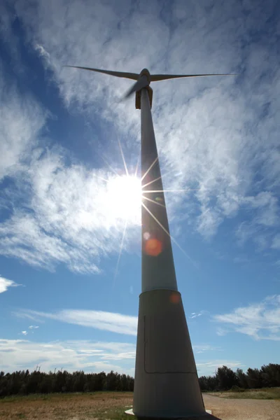 Вітрові турбіни в Іспанії — стокове фото