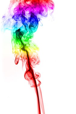 Colored smoke clipart