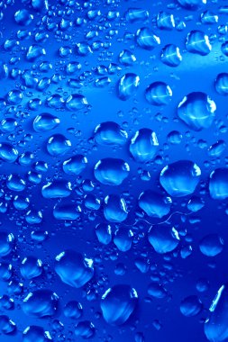 Blue waterdrops clipart