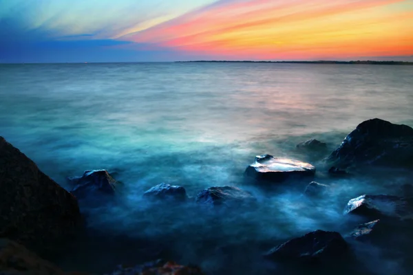 Solnedgång ocean — Stockfoto
