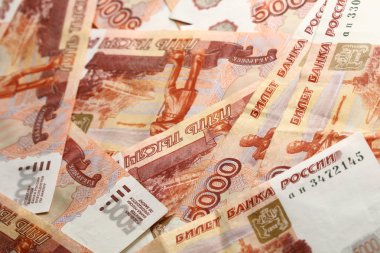 5000 rubles clipart