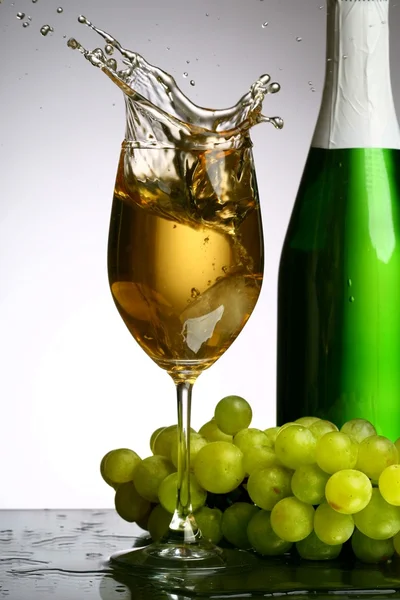 Salpicos de champanhe — Fotografia de Stock