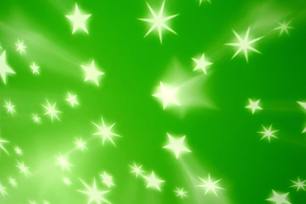 Zielona gwiazda tła — Zdjęcie stockowe