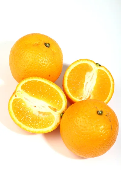 Isolated oranges — Stock Photo, Image