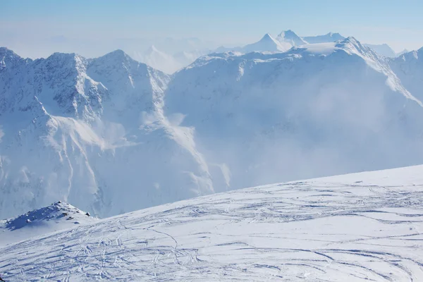 Top van Alpen — Stockfoto