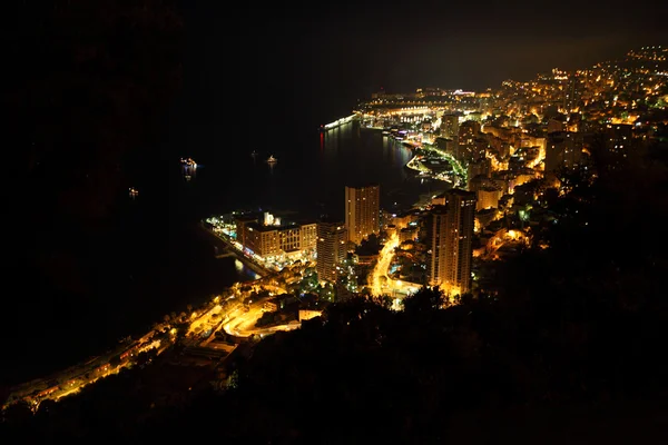 Monte Carlo cena noturna — Fotografia de Stock