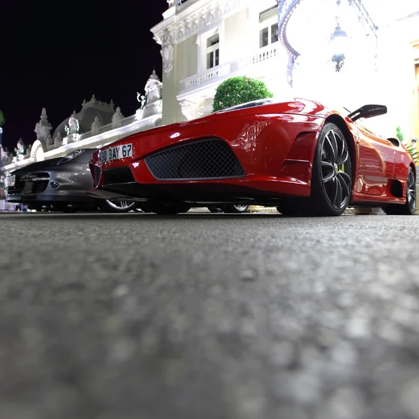 stock image Super cars in monte carlo