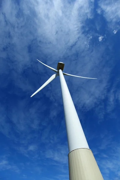 在西班牙的风力涡轮机农场 — 图库照片