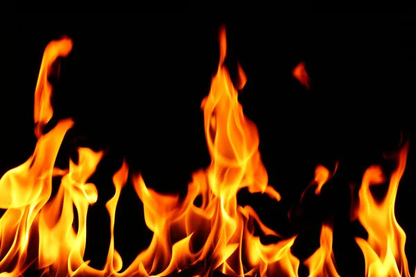 Płomień ognia — Zdjęcie stockowe