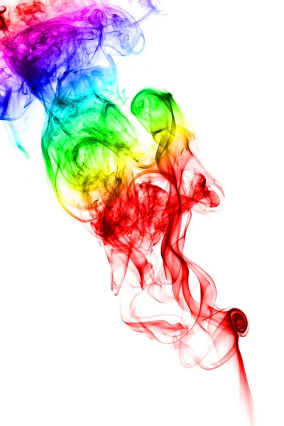 Цветной дым — стоковое фото