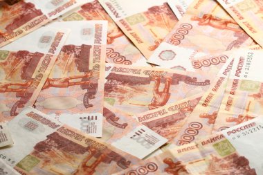 5000 rubles clipart