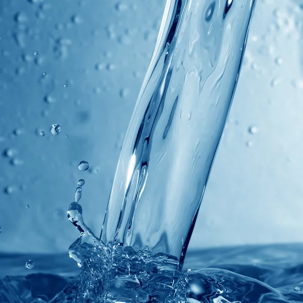 Plusk wody mokry — Zdjęcie stockowe