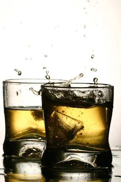 Whisky splash — Photo