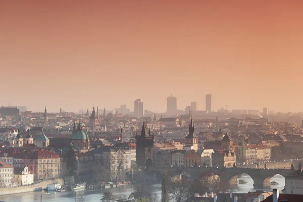 Panorama di Praga Repubblica Ceca — Foto Stock