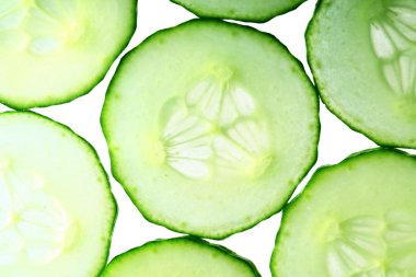 Cucumber slice clipart