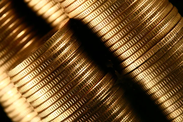 Aranyérmék — Stock Fotó